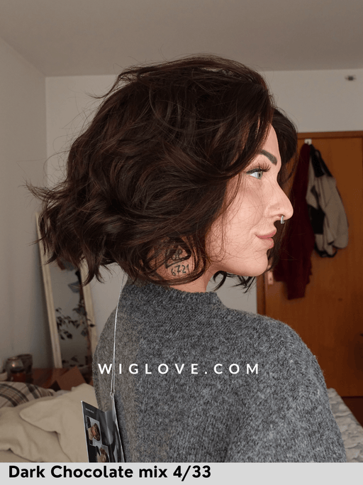 stella mono part ellen wille parrucca termoresistente mossa caschetto lacefront riga sinistra