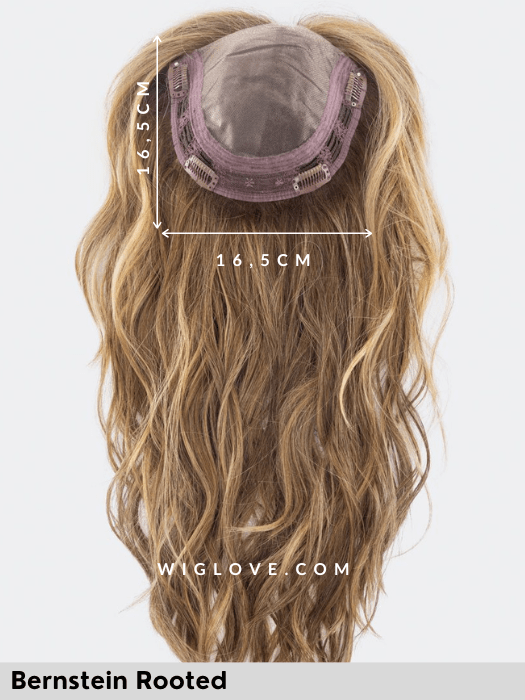 STREAM - Topper Capelli Sintetici Termoresistenti - Pronta Consegna 24/48 ore - Wig Love - TopperBernstein Rooted