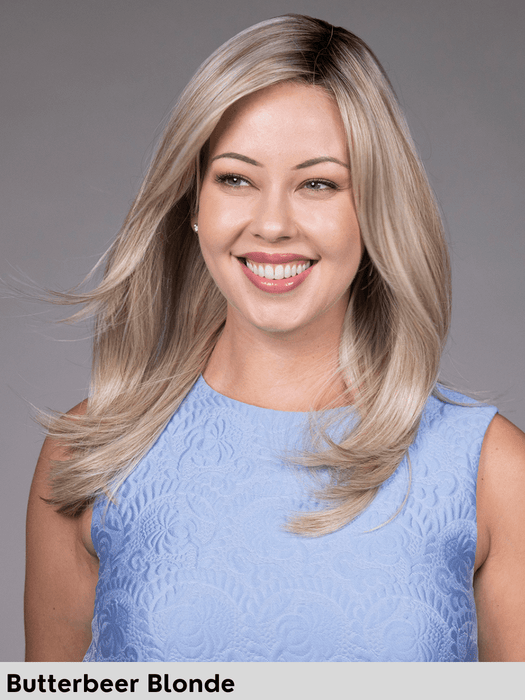 SUGAR RUSH - riga libera, attaccatura naturale - Wig Love - Parrucca SinteticaButterbeer Blonde