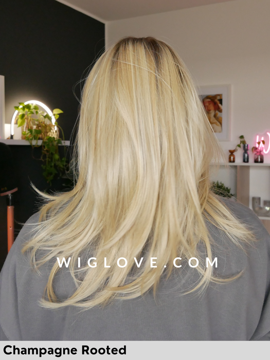 sun jill deluxe volume gisela mayer parrucca sintetica piastrabile liscia collezione sun fatta a mano