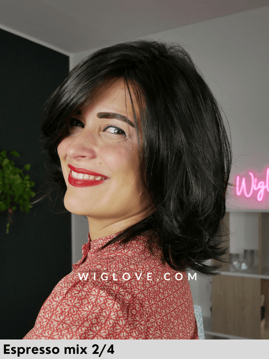 SUN MORA LACE - attaccatura naturale - Wig Love - Parrucca SinteticaAuburn Mix 33/32C