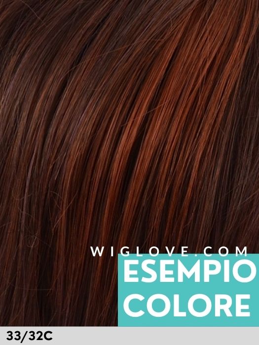 SUN MORA LACE - attaccatura naturale - Wig Love - Parrucca SinteticaDanish Blond Rooted 20R/22H+14