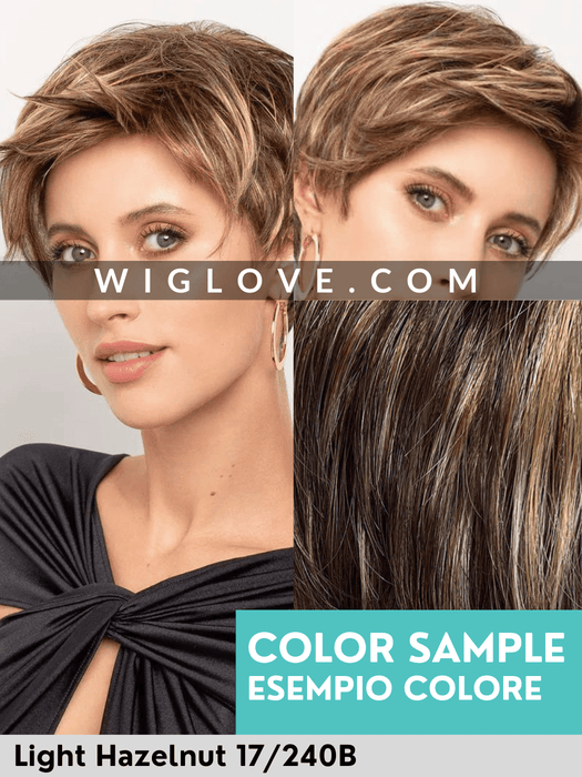 SUN MORA LACE - attaccatura naturale - Wig Love - Parrucca SinteticaLight Hazelnut 17/240B