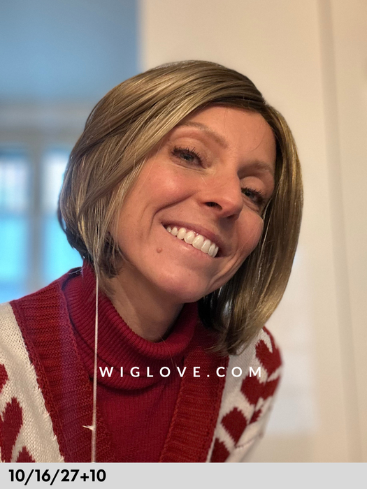 sun page gisela mayer parrucca sintetica tradizionale mini lacefront fatta a macchina taglia M dispositivo medico CE