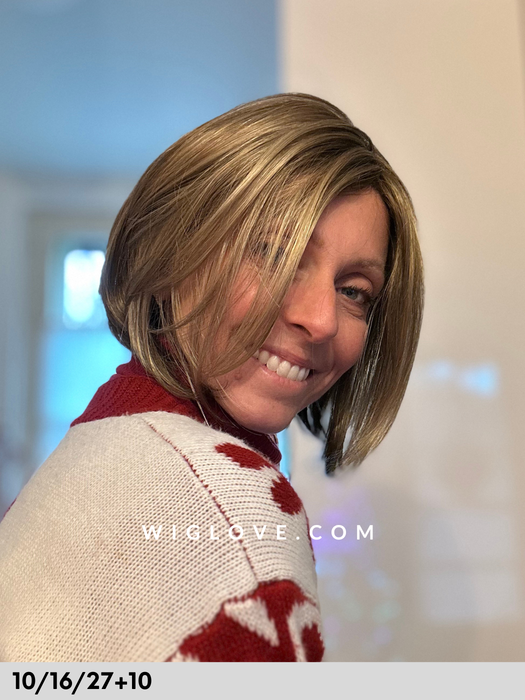 sun page gisela mayer parrucca sintetica tradizionale mini lacefront fatta a macchina taglia M dispositivo medico CE