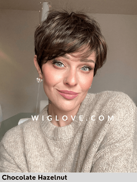 SUPER LIZZY - Taglie S/M/L - monofilamento vortice - Wig Love - Parrucca SinteticaS