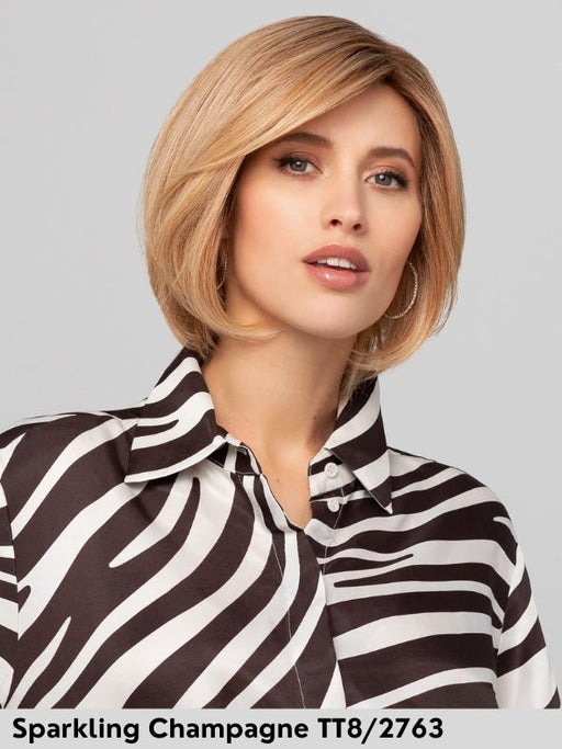 SUPREME LADY - capelli misti - 100% fatta a mano, silicone antiscivolo - Wig Love - Parrucca Capelli MistiSparkling Champagne TT8/2763