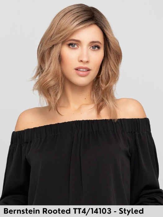 SUPREME PAGE LONG - capelli misti - 100% fatta a mano, silicone antiscivolo - Wig Love - Parrucca Capelli MistiBernstein Rooted TT4/14103