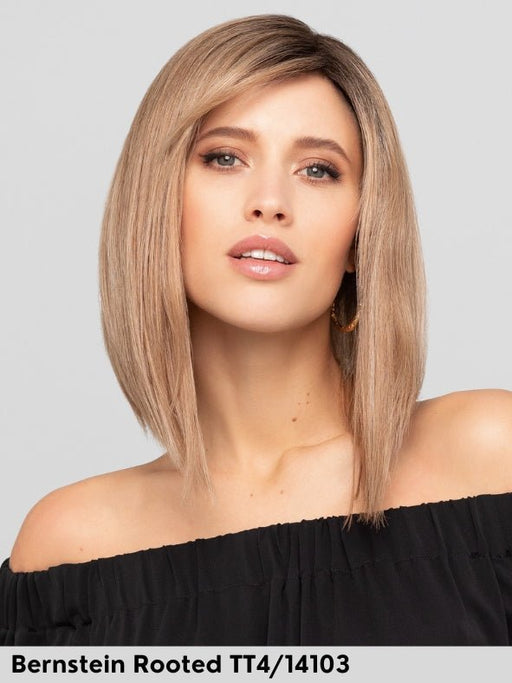 SUPREME PAGE LONG - capelli misti - 100% fatta a mano, silicone antiscivolo - Wig Love - Parrucca Capelli MistiBernstein Rooted TT4/14103