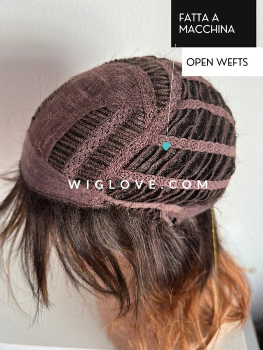 parrucca costruzione base, parrucca medicale marchio ce dispositivo medico. Interni parrucca, tutorial