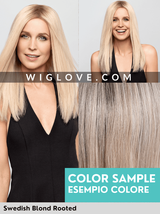 HH REMY ARROW - Capelli Naturali Remy - Taglia M, S, L - attaccatura naturale, riga libera, antiscivolo - Wig Love - Parrucca Capelli VeriM