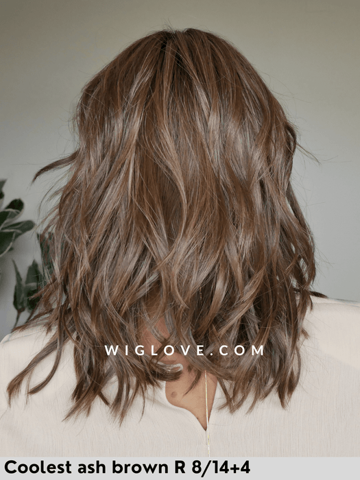 sydney belle tress parrucca mossa alle spalle con frangetta  sintetica termoresistente lacefront riga centrale retro aperto e fatto a macchina city collection