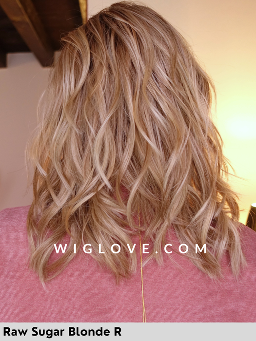 sydney belle tress parrucca mossa alle spalle con frangetta  sintetica termoresistente lacefront riga centrale retro aperto e fatto a macchina city 