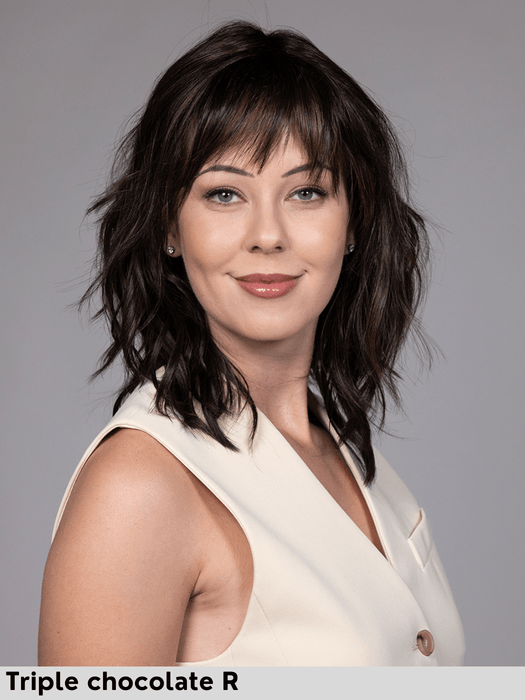 SYDNEY - riga centrale, attaccatura naturale - Wig Love - Parrucca SinteticaCoolest ash brown R