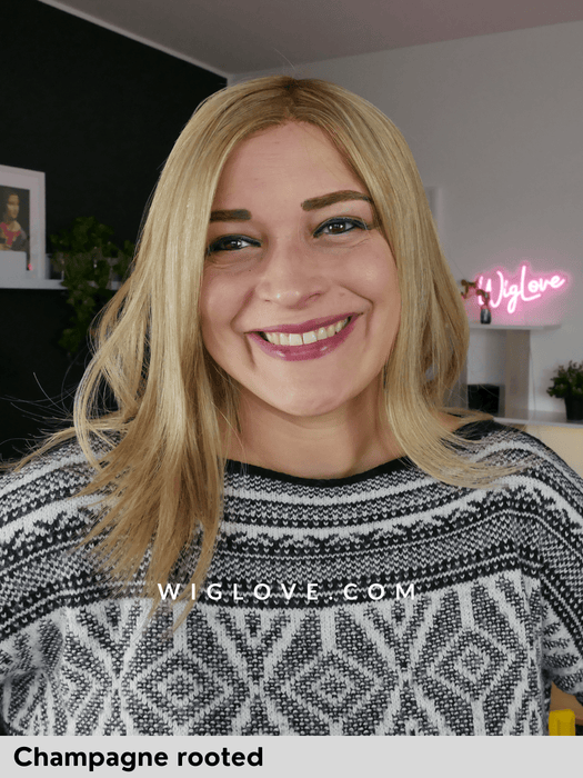 sympathy hh remy special gisela mayer parrucca fatta a mano lunga capello naturale remy lunga dispositivo medico CE parrucche alopeica chemioterapia lacefront antiscivolo monofilamento 