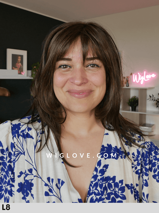 sympathy mono small lace parrucca sintetica con frangetta lacefront monofilamento riga libera retro aperto gisela mayer