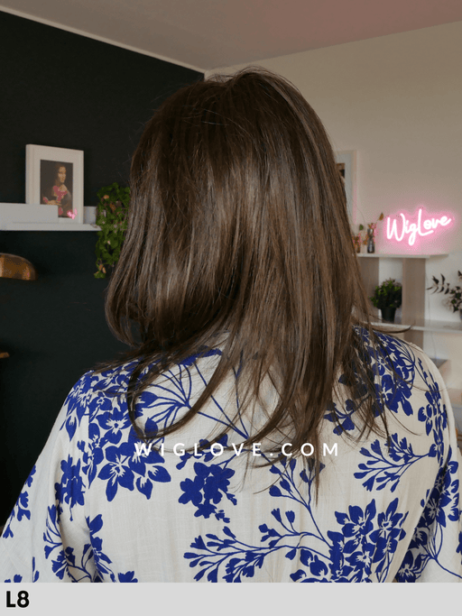 sympathy mono small lace parrucca sintetica con frangetta lacefront monofilamento riga libera retro aperto gisela mayer