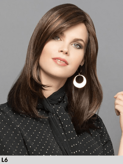 SYMPATHY SMALL - riga sinistra, no lace front - Wig Love - Parrucca SinteticaChocolate Brown L6