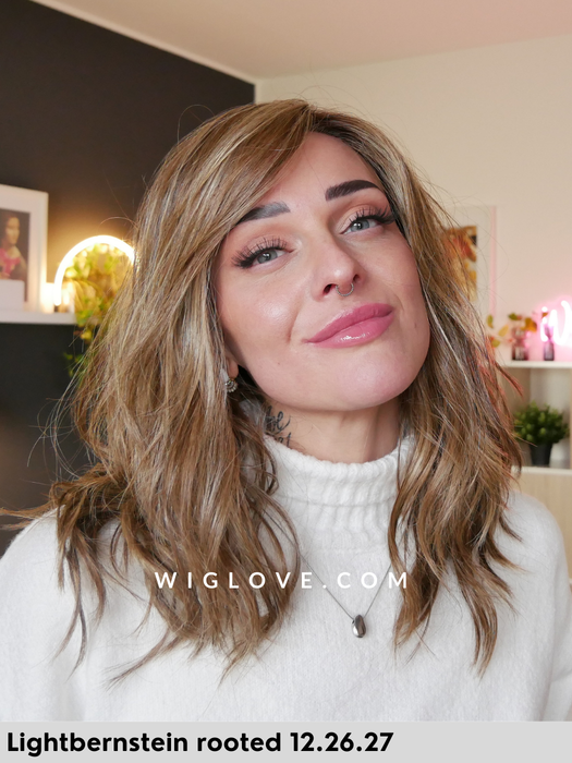 tabu ellen wille parrucca media e scalata in fibra sintetica termoresistente parrucca piastrabile mossa mini-lacefront attaccatura naturale riga sinistra monofilamento al vortice