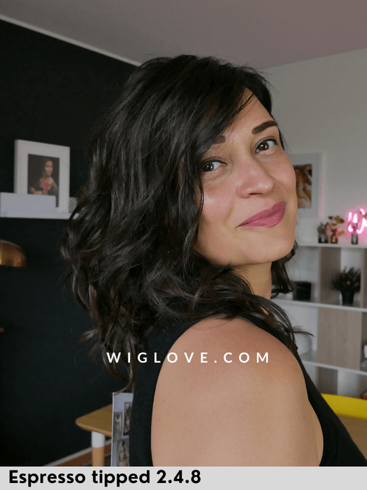 tabu ellen wille parrucca media e scalata in fibra sintetica termoresistente parrucca piastrabile mossa mini-lacefront attaccatura naturale riga sinistra monofilamento al vortice