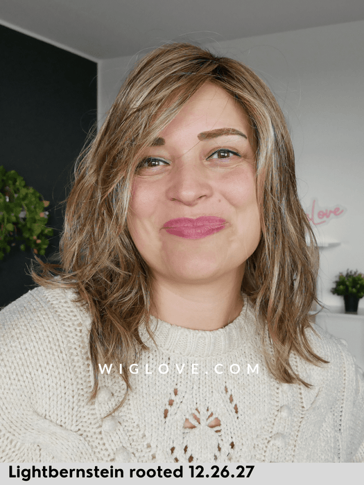 tabu ellen wille parrucca media e scalata in fibra sintetica termoresistente parrucca piastrabile mossa mini-lacefront attaccatura naturale riga sinistra monofilamento al vortice