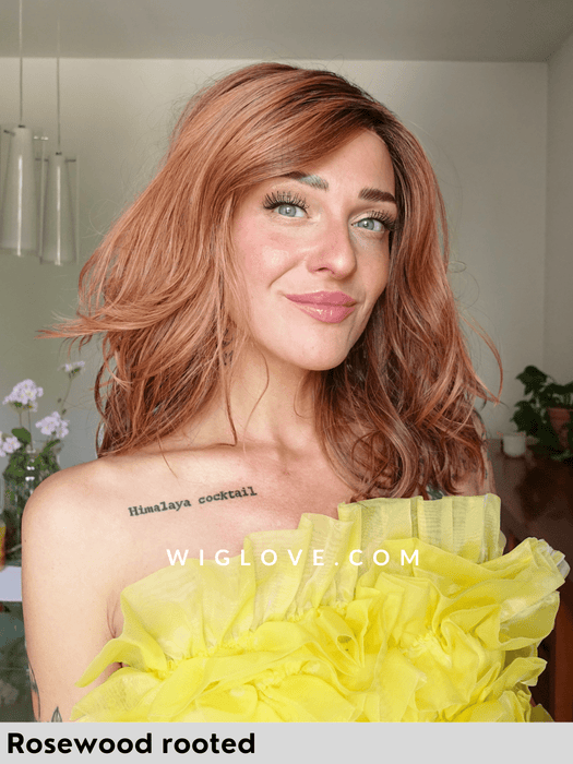 tabu ellen wille parrucca media e scalata in fibra sintetica termoresistente parrucca piastrabile mossa mini-lacefront attaccatura naturale riga sinistra monofilamento al vortice