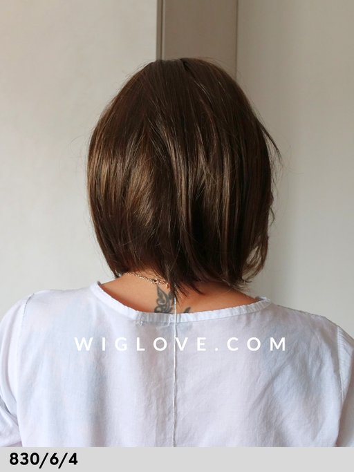 talc rokoko hair company parrucca fatta a mano caschetto fibra sintetica tradizionale fatta a mano lace front riga libera dispositivo medico ce taglia M