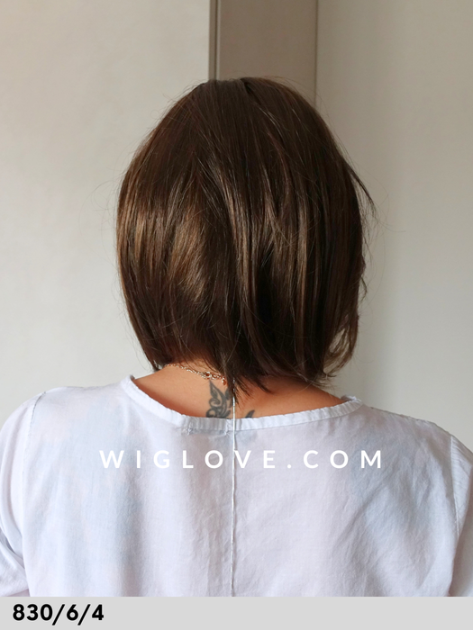 talc rokoko hair company parrucca fatta a mano caschetto fibra sintetica tradizionale fatta a mano lace front riga libera dispositivo medico ce taglia M
