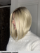 taylor parrucca sintetica noriko caschetto lungo asimmetrico volume medio piega liscia noriko attaccatura naturale lacefront riga sinistra