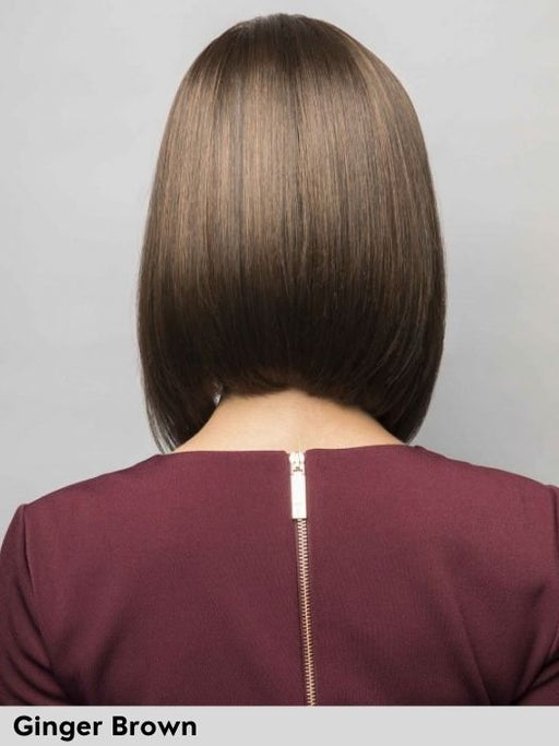 Taylor di Noriko parrucca sintetica liscia colore Ginger Brown per perdita di capelli dovuta ad alopecia o tumore