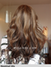 temptation  gisela mayer parrucca lunga mossa e scalata  in fibra sintetica tradizionale lacefront riga sinistra tg M 