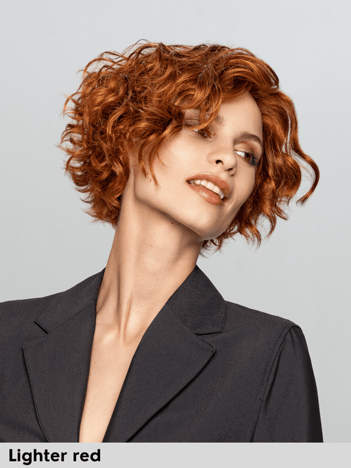 THELMA LACE PART - riga sinistra, attaccatura naturale - Wig Love - Parrucca SinteticaLighter Red