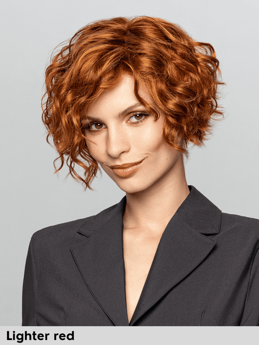 THELMA LACE PART - riga sinistra, attaccatura naturale - Wig Love - Parrucca SinteticaLighter Red