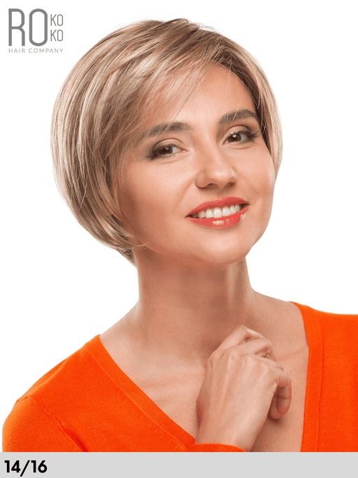 TIRAMISU - attaccatura naturale, riga sinistra - Wig Love - Parrucca Sintetica14/16