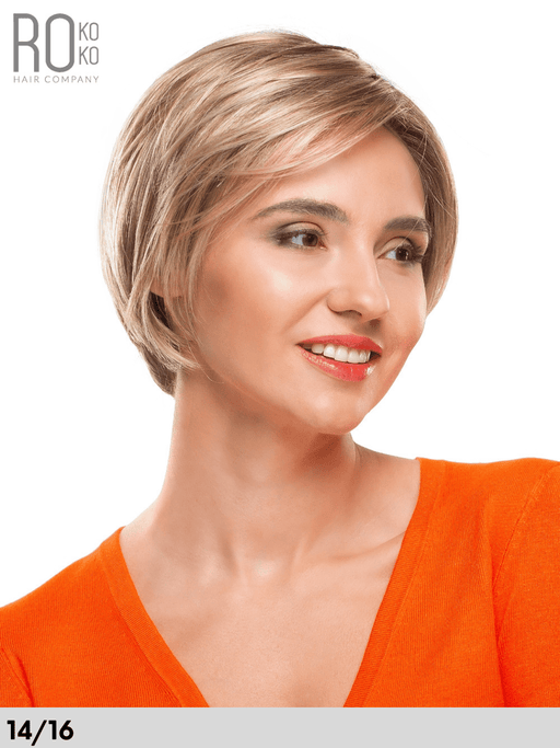 TIRAMISU - attaccatura naturale, riga sinistra - Wig Love - Parrucca Sintetica14/16