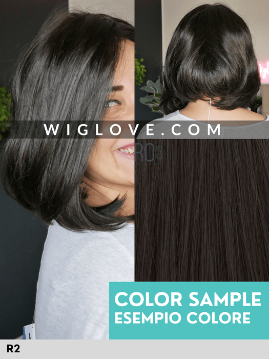 TIRAMISU - attaccatura naturale, riga sinistra - Wig Love - Parrucca Sintetica2RK