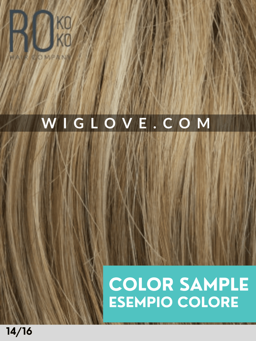 TIRAMISU - attaccatura naturale, riga sinistra - Wig Love - Parrucca Sintetica830/6/4