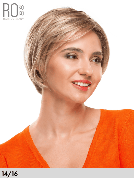 TIRAMISU - attaccatura naturale, riga sinistra - Wig Love - Parrucca Sintetica14/16