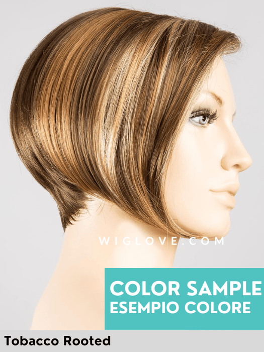 ellen wille tobacco rooted | SOUND wig review | polished look with gentle layers that frame the face and a flattering mid Look at that glow! Jo