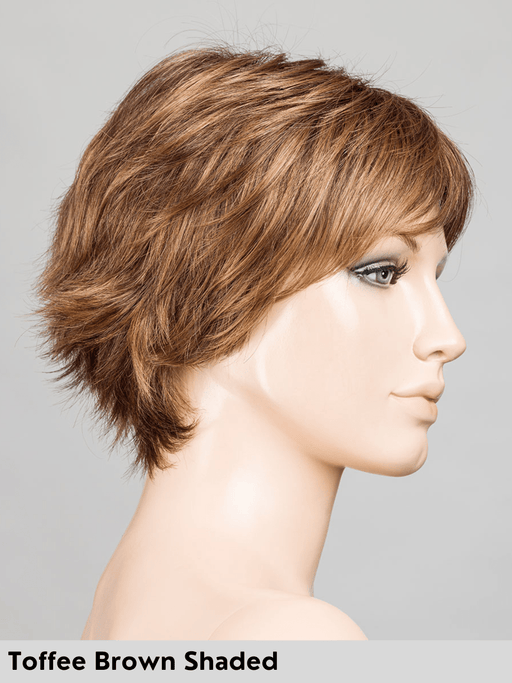 GILDA MONO - riga libera, attaccatura naturale - Wig Love - Parrucca SinteticaToffee Brown Shaded