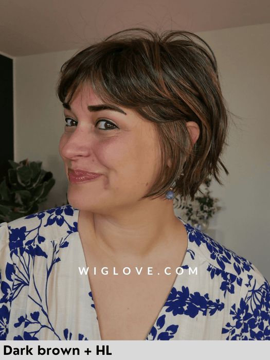 toledo belle tress parrucca sintetica piastrabile corta con frangetta lacefront riga sinistra city collection
