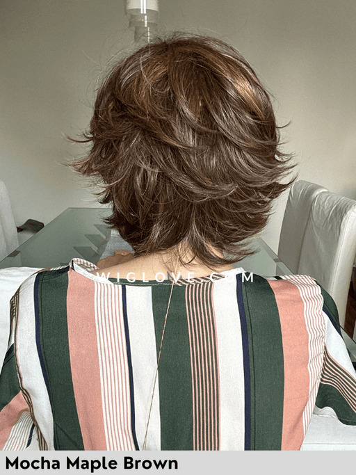 TORINO - riga sinistra, attaccatura naturale - Wig Love - Parrucca SinteticaMocha Maple Brown