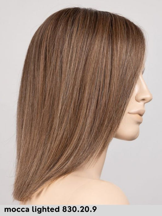 TREASURE SOFT - lace front, central part, double mono, hand-tied
