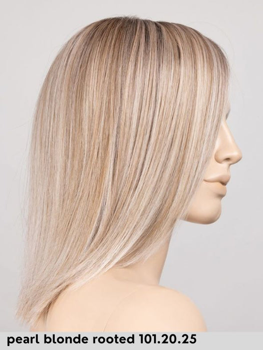 TREASURE SOFT - lace front, central part, double mono, hand-tied