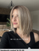 treasure soft ellen wille parrucca dispositivo medico fibra sintetica termoresistente fatta a mano lacefront riga centrale doppio monofilamento taglia M piega liscia long bob
