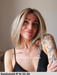 treasure soft ellen wille parrucca dispositivo medico fibra sintetica termoresistente fatta a mano lacefront riga centrale doppio monofilamento taglia M piega liscia long bob
