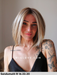 treasure soft ellen wille parrucca dispositivo medico fibra sintetica termoresistente fatta a mano lacefront riga centrale doppio monofilamento taglia M piega liscia long bob
