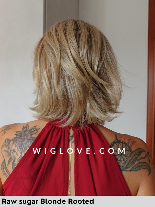 tribeca belle tressparrucca alle spalle con frangetta riga centrale lacefront attaccatura naturale fibra sintetica termoresistente piastrabile piega liscia 