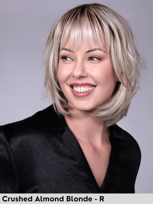 TRIBECA - Pronta Consegna 24/48 ore - Wig Love - Parrucca SinteticaMilkshake Blonde Rooted