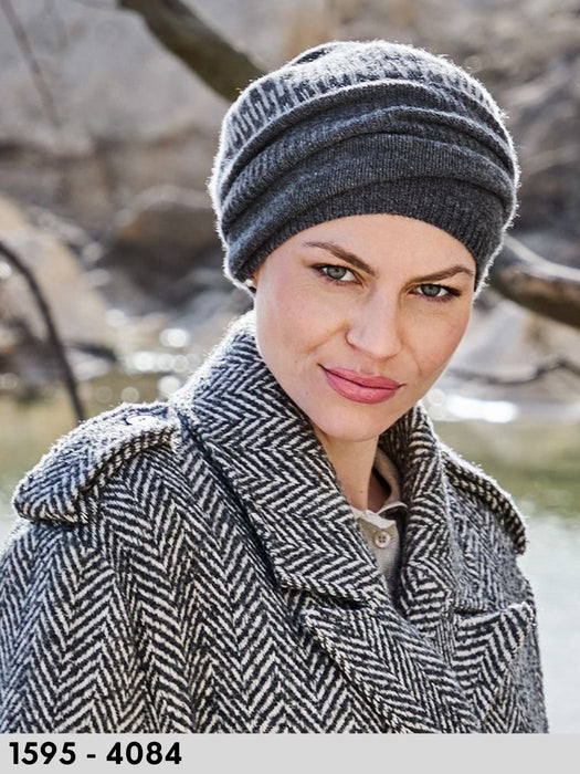 Aira Knitted Hat 1595 - Merino Wool and Cashmere - HOUSE OF CHRISTINE